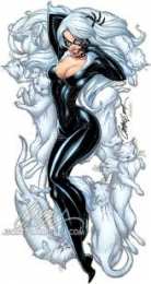 Открытки с Черной Кошкой Открытки с Черной Кошкой из Спайдермена по комиксам Марвел. 