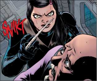 Открытки с Габриэлль Кинни Открытки с Габриэлль Кинни из Сестёр по комиксам Вселенной Марвел.