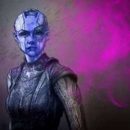 Открытки с Небулой Открытки с Небулой скачать бесплатно. Открытки по комиксам Марвел.