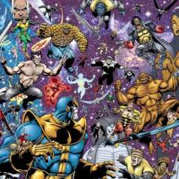 Открытки с Мастером Ненавистью Открытки с Мастером Ненавистью злодеем из комиксов Марвел.  