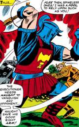 Открытки с Палачом Открытки с Палачом врагом Тора из комиксов Марвел скачать.  