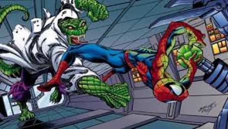 Открытки с Кёртисом Коннорсом Открытки с Кёртисом Коннорсом Ящером и врагом Человека Паука.