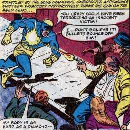 Открытки с Синим Бриллиантом Открытки с Синим Бриллиантом из комиксов Вселенной Марвел скачать.