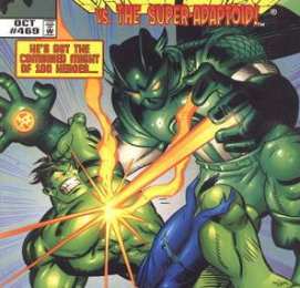 Открытки с Супер - Адаптоидом Открытки с Супер - Адаптоидом врагом Тора из комиксов Марвел.