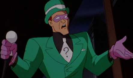 Открытки с Загадочником Открытки с Загадочником скачать бесплатно по комиксам о Бетмэне.