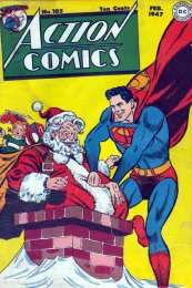 Открытки с Санта Клаусом Открытки с Санта Клаусом из Вселенной ДС скачать бесплатно. 