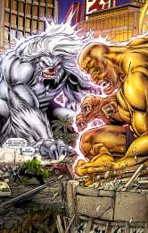 Открытки с Би - Зверем Открытки с Би - Зверем суперзлодеем из комиксов серии марвел.