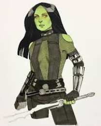 Открытки с Гаморой  Открытки с Гаморой из Стражей Галактики скачать бесплатно.    