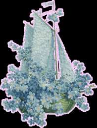 Открытки с незабудками  Открытки с незабудками бесплатно. Открытки с незабудками анимационные.