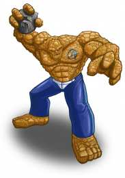 Открытки с Существом Открытки с Существом из Фантастической Четверки Вселенной Марвел.