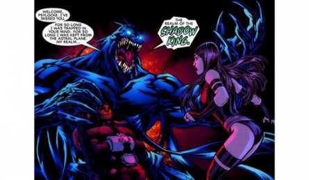 Открытки с Королем Теней Открытки с Королем Теней злодеем из комиксов Вселенной Марвел.