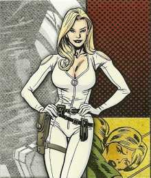 Открытки с Шерон Картер Открытки с Шерон Картер агентом номер 13 из комиксов Марвел.