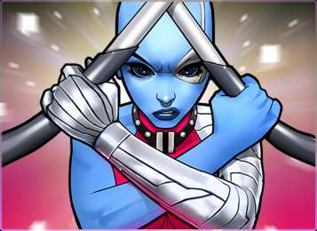 Открытки с Небулой Открытки с Небулой скачать бесплатно. Открытки по комиксам Марвел.