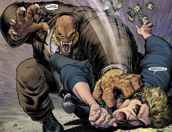 Открытки с Саблезубым Открытки с Саблезубым врагом росомахи из комиксов от Марвел.