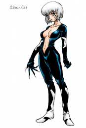 Открытки с Черной Кошкой Открытки с Черной Кошкой из Спайдермена по комиксам Марвел. 