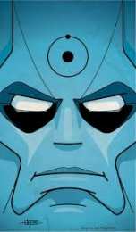 Открытки с Доктором Манхэттеном  Открытки с Доктором Манхэттеном из Хранителей скачать бесплатно.