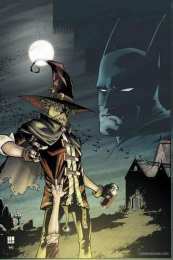 Открытки с Пугалом Открытки с Пугалом злодеем из комиксов про Бетмэна скачать бесплатно.