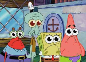 Открытки с Губкой Бобом Открытки с Губкой Бобом прикольные. Открытки с Губкой Бобом скачать.