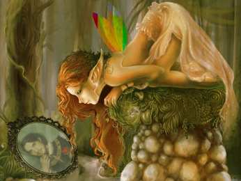 Открытки с эльфами Открытки с эльфами с анимациями. Открытки с эльфами скачать бесплатно.