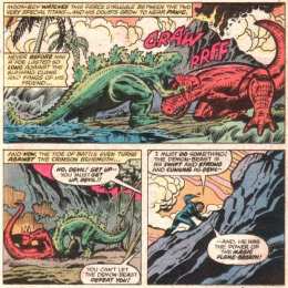 Открытки с Годзиллой Открытки с Годзиллойиз комиксов Вселенной Марвел скачать бесплатно.