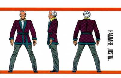 Открытки с Джастином Хаммером Открытки с Джастином Хаммером из комиксов про Человека Паука.