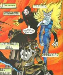 Открытки с Блэкхартом Открытки с Блэкхартом суперзлодеем из комиксов Вселенной Марвел.