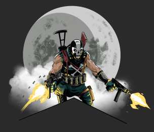 Открытки с Кроссбоунсом Открытки с Кроссбоунсом из комиксов Вселенной Марвел скачать.