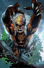 Открытки с Саблезубым Открытки с Саблезубым врагом росомахи из комиксов от Марвел.