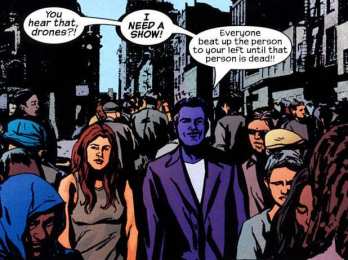 Открытки с Пурпурным Человеком Открытки с Пурпурным Человеком злодеем из комиксов Марвел.  