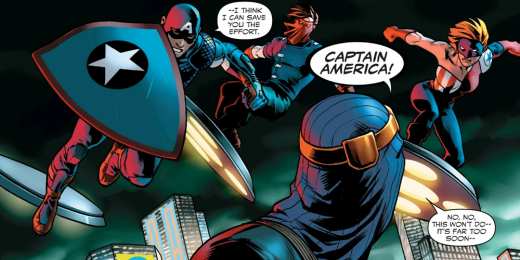 Открытки с Джеком Флагом Открытки с Джеком Флагом из комиксов про Капитана Америку.  