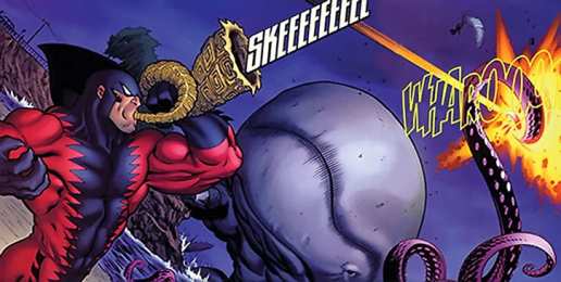 Открытки с Тигровой Акулой Открытки с Тигровой Акулой страшным злодеем из комиксов Марвел.