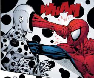 Открытки с Пятном Открытки с Пятном злодеем из комиксов про Человека Паука.    