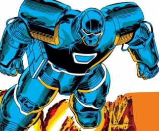 Открытки с Железным Дельцом Открытки с Железным Дельцом Обадайя Стейном из комиксов Марвел.