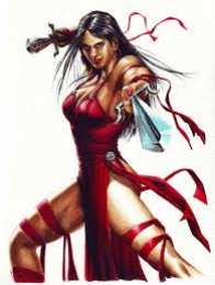 Открытки с Электрой Открытки с Электрой из комиксов Марвел скачать бесплатно.    