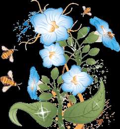 Открытки с вьюнками  Открытки с вьюнками анимационные. Открытки с вьюнками онлайн.