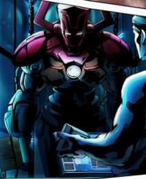 Открытки с Галактусом Открытки с Галактусом суперзлодеем из Вселенной Марвел скачать.