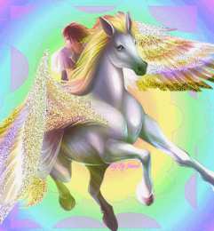 Открытки с пегасом Открытки с пегасом скачать бесплатно. анимационные Открытки с пегасом.
