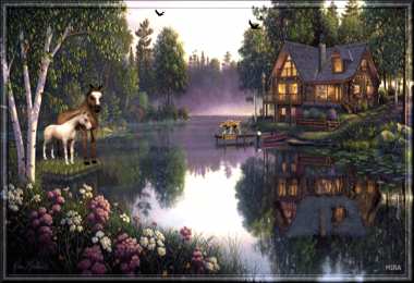 Открытки с озёрами Открытки с озёрами с анимациями. Открытки с озёрами скачать.