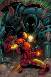 Открытки с Железным Дельцом Открытки с Железным Дельцом Обадайя Стейном из комиксов Марвел.