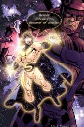 Открытки с Галактусом Открытки с Галактусом суперзлодеем из Вселенной Марвел скачать.