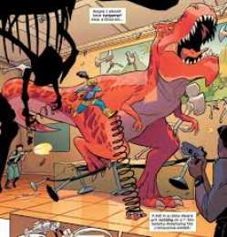 Открытки с Дьявольским Динозавром  Открытки с Дьявольским Динозавром из комиксов Вселенной Марвел.