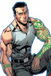 Открытки с Татуированным Человеком Открытки с Татуированным Человеком из комиксов скачать бесплатно.