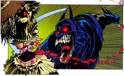 Открытки с Пугалом Открытки с Пугалом злодеем из комиксов про Бетмэна скачать бесплатно.