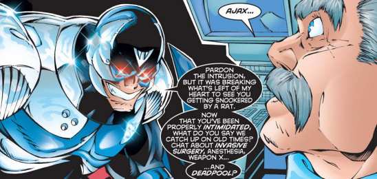 Открытки с Аяксом Открытки с Аяксом суперзлодеем из комиксов от Вселенной Марвел.