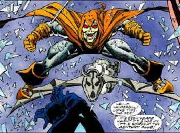 Открытки с Хобгоблином Открытки с Хобгоблином врагом Спайдермэна из комиксов Марвел.