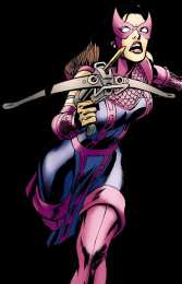 Открытки с соколиным Глазом Девушкой Открытки с соколиным Глазом Кейт Бишоп из комиксов Марвел.    