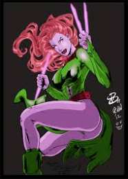 Открытки с Блинк Открытки с Блинк из Людей Икс от комиксов Марвел скачать бесплатно.