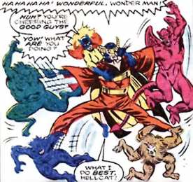 Открытки с Мастером Пандемониумом Открытки с Мастером Пандемониумом из комиксов Вселенной Марвел.