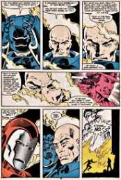 Открытки с Железным Дельцом Открытки с Железным Дельцом Обадайя Стейном из комиксов Марвел.