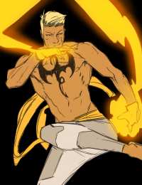 Открытки с Железным Кулаком Открытки с Железным Кулаком Денни Рэндом из комиксов Марвел.